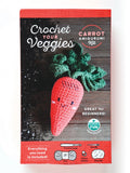 Crochet Your Veggies Amigurumi Kit Carrot: Everything You Need Is Included: 100%-Cotton Yarn, Crochet Hook, Stitch Marker, Tapestry Needle, Fiberfill by Schiffer Publishing