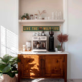 Live the Wild Life Felt Sign Banner