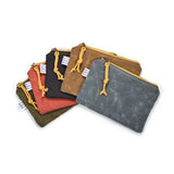 Mini Pouch  - Waxed Canvas (Color Options)