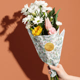 Tissue Paper- Printed - Snowdrift Floral