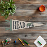 Read Books Felt Pennant