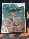 Chanterelles 8x10in Screenprint