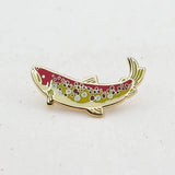 Brown Trout Enamel Pin