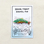 Brook Trout Enamel Pin