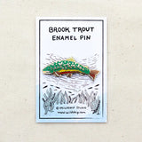 Brook Trout Enamel Pin