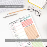 My Homeschool Planner: 50-Page Notepad