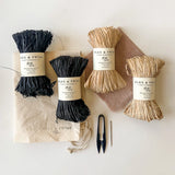 Calliope Basket Kit (Makes 2) -  Dove and Natural