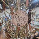 n+n Personalized Christmas Ornaments