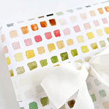 Paint Swatch Gift Wrapping Paper by Emily Lex
