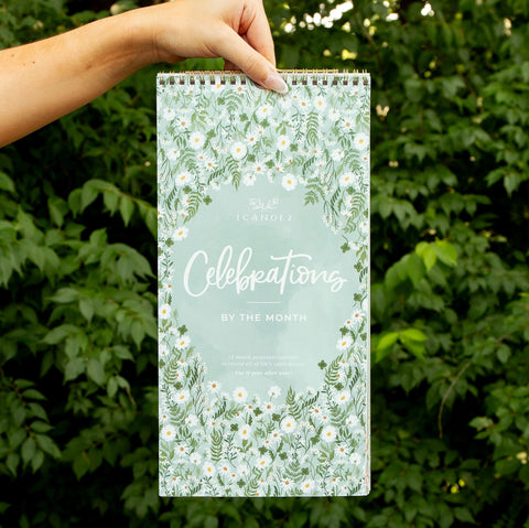 Celebrations By the Month Perpetual Spiral Wall Calendar