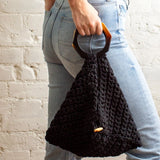 Torrey Tote Kit - Terra Cotta with Wood Handles