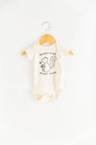 Bright Eyed Bushy Tailed Baby Onesie