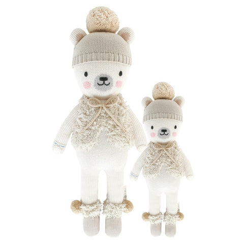 Stella the Polar Bear Knit Doll