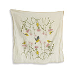 Thistle + Finch Kitchen Tea Towel with Birds / Natural or White