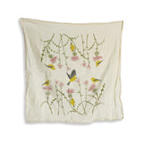 Thistle + Finch Kitchen Tea Towel with Birds / Natural or White