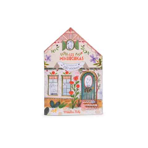 Les Minouchkas - La Maison Aux 150 Stickers (Moulin Roty)