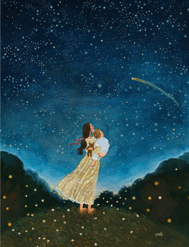 Second Star To the Right Art Print by Loré Pemberton