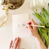 Easter Paintable Watercolor Notecard Set by Emily Lex