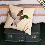 Camp Wandawega Mallard Hook Accent Pillow - Rustic Lake & Lodge Decor