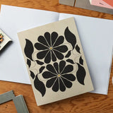 Floral Balance Medium Layflat Journal Notebook