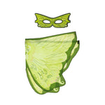 Green Fairy Wings + Mask