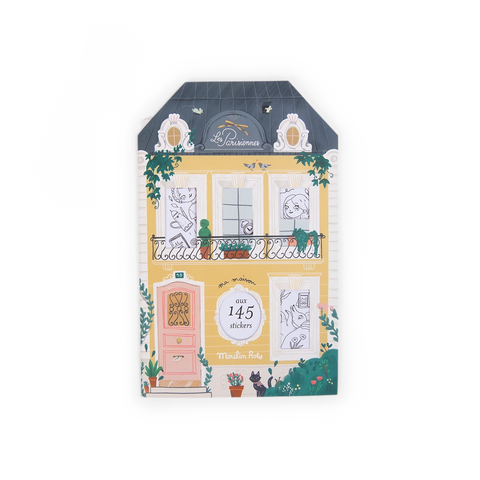 Les Parisiennes Ma Maison Aux 145 Stickers: The Parisians My House (Moulin Roty)