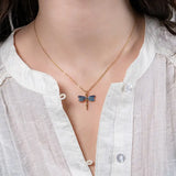 Dragonfly Pendant Necklace (Fable England)