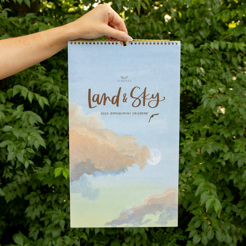 2026 Land & Sky Landscapes Wall Calendar