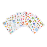 Ma Maison aux 160 Stickers: My House Coloring Book with Assorted Stickers