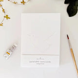 Birds Paintable Watercolor Notecard Set by Emily Lex