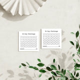30-Day Challenge Tracker: 50 Sheet Post-It Note Notepad
