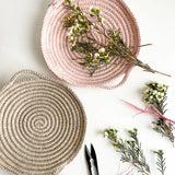 Skye Linen Basket Kit - Stone