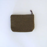 Compact First Aid Pouch – Handmade Medical Travel Kit: Green & Rose