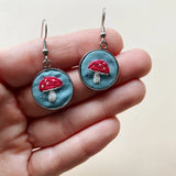 Embroidered Earrings - Embroidery Kits For Beginners