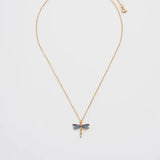 Dragonfly Pendant Necklace (Fable England)