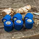 Cut Resistant Adherent Wrap Tape for Wood Carving and Whittling (6 rolls)