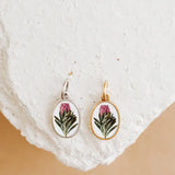 Protea Pendant Necklace Charm