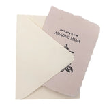 Amazing Mama Letterpress Note Card