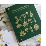 The Botanical Flower Press – Linen Cover & Gold Foil