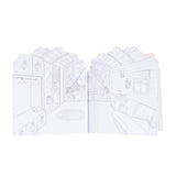 Ma Maison aux 160 Stickers: My House Coloring Book with Assorted Stickers