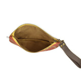 Midi Wristlet - Mushroom // Clutch - Olive
