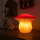 Medium Red Mushroom Lamp w/ Plug