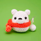 Lola Loca the Polar Bear Woobles Crochet Kit