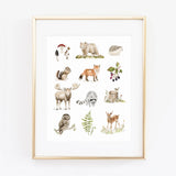 Woodland Art Print