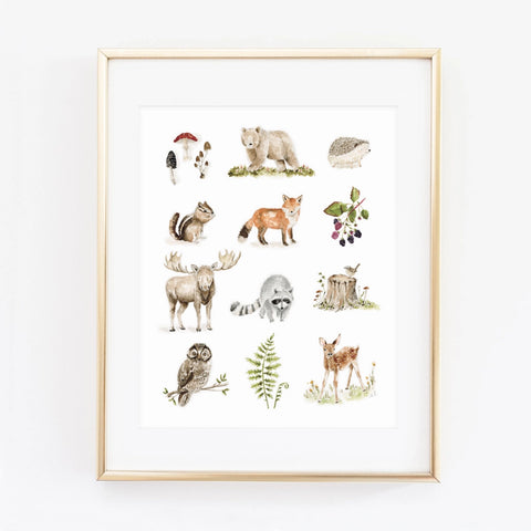Woodland Art Print