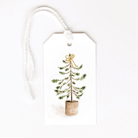 Christmas Tree Gift Tags