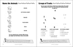 Animal Tracks Activity Book (Color and Learn)