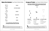 Animal Tracks Activity Book (Color and Learn)