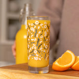 Roadside Blooms Tall Juice Glass Set