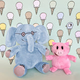 Elephant & Piggie Soft Toy Pair